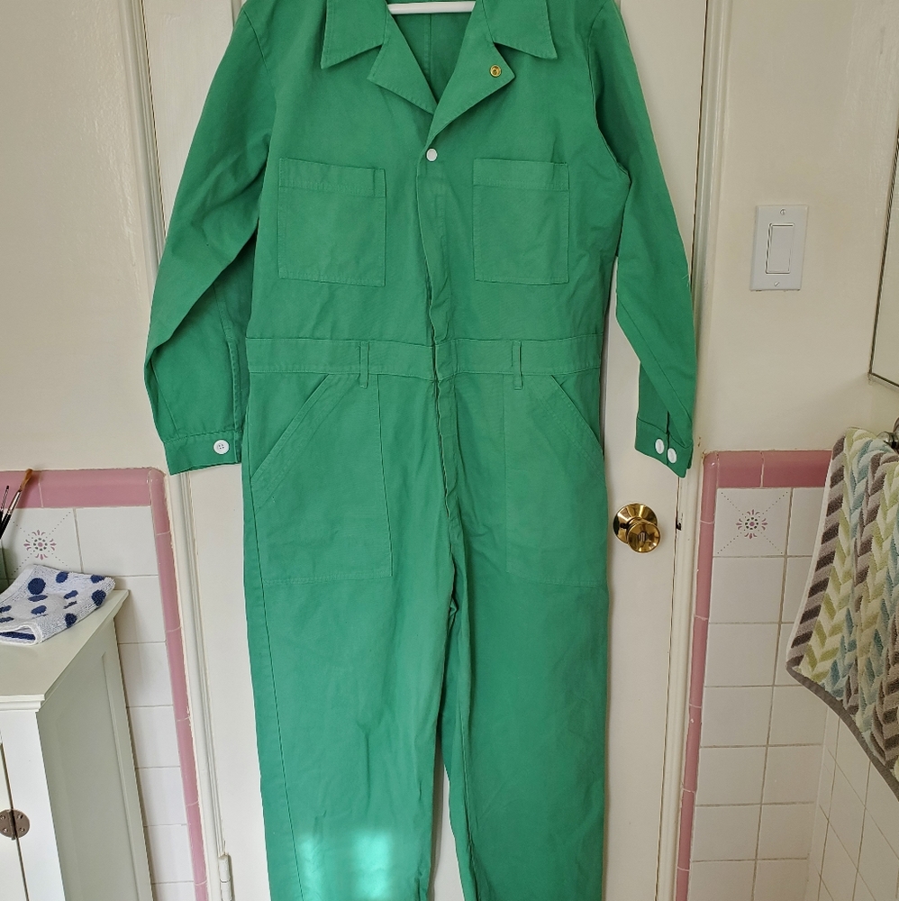 Big Bud Press Everyday Jumpsuit XL Seafoam green